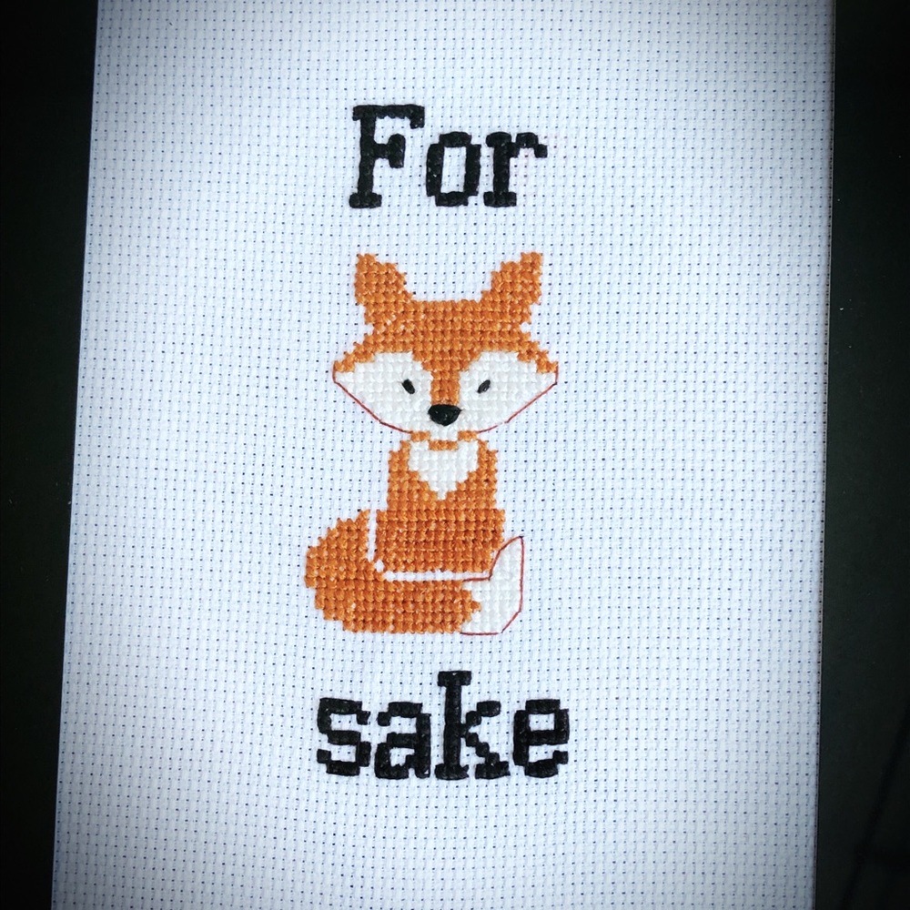 Handmade Cross Stitch.